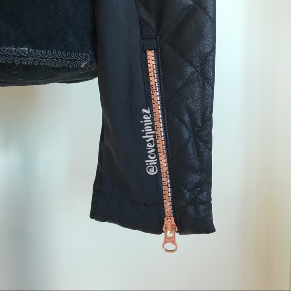 •Victoria Sport• Quilted Moto Jacket - Picture 5 of 8